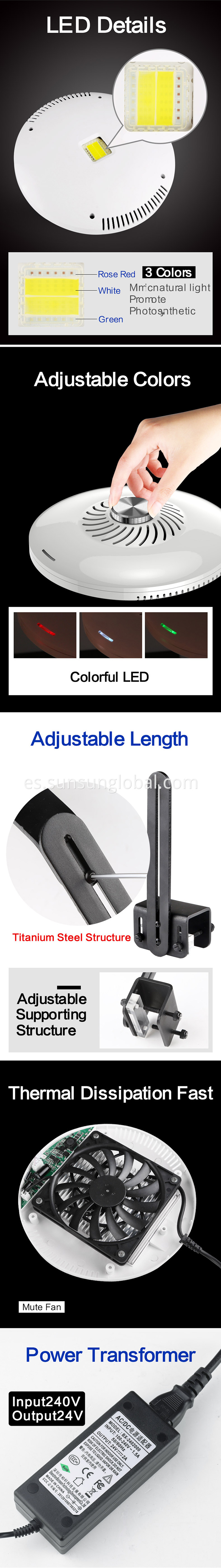 Buena calidad LED CORAL CORAL CORAL LID LED LED